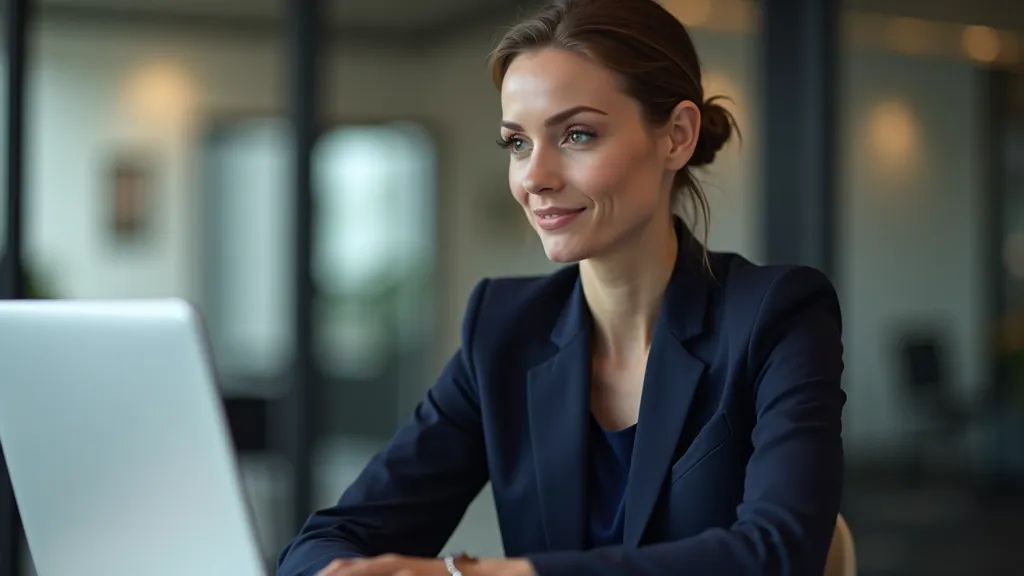 Marketing professional analyzing digital campaign data on multiple screens showing charts and analytics